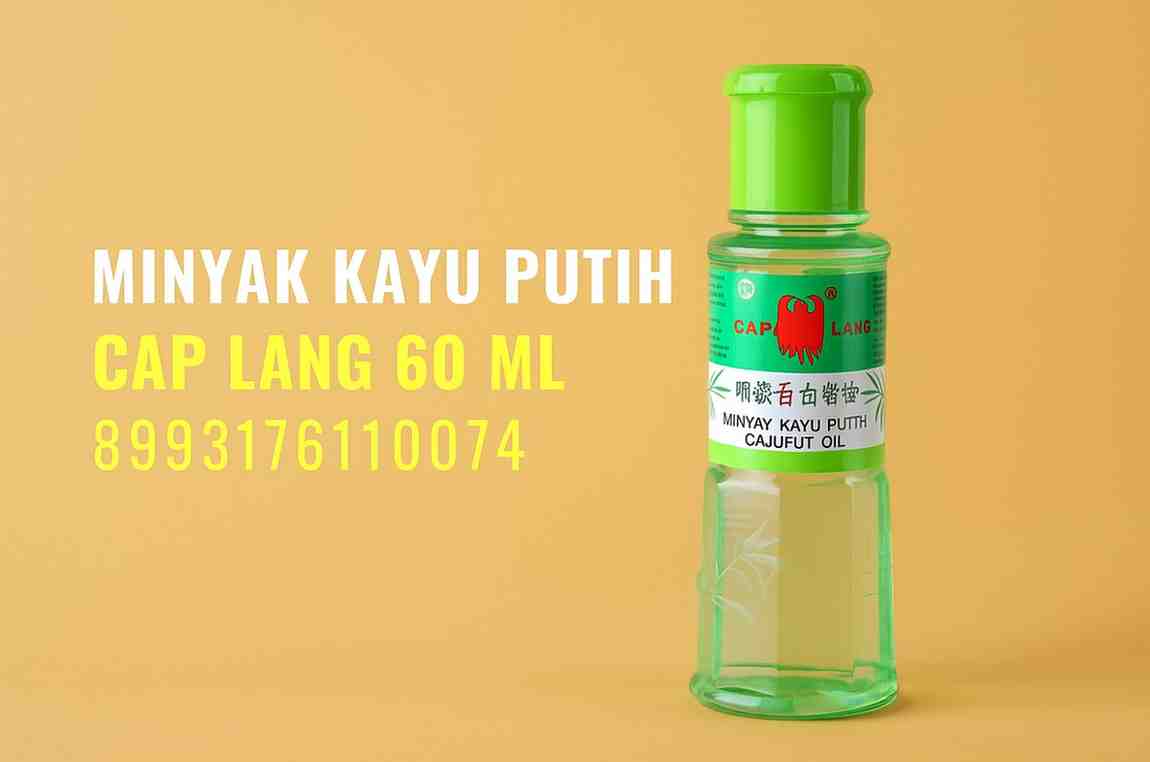 Minyak Kayu Putih Cap Lang 60 ML 8993176110074