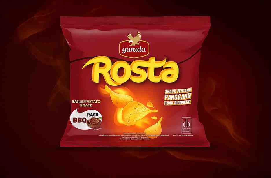 Garuda Rosta Kentang Panggang Rasa BBQ 8992775100295