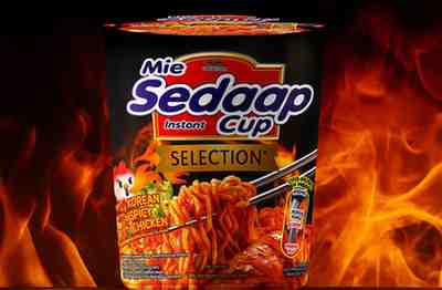 Mie Sedap Cup Goreng Korean Spicy Chicken 8998866202404 (90)MD331510054091(91)240715