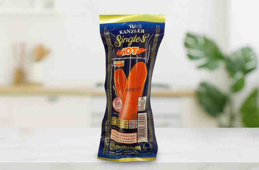 Sosis Kanzler Singles Hot 65G (8993200345717)