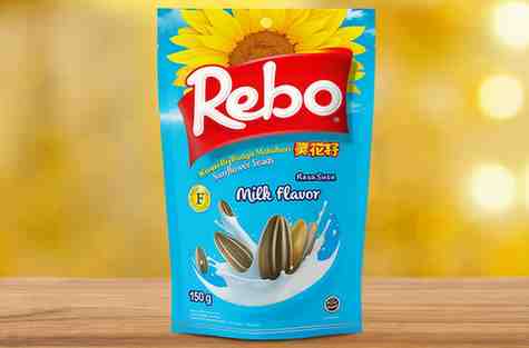 Rebo Kuaci Biji Bunga Matahari Rasa Susu 8995108509567BDJ (90)MD219331003145(91)221211