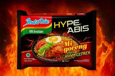 Nikmatnya Indomie Goreng Rasa Ayam Geprek